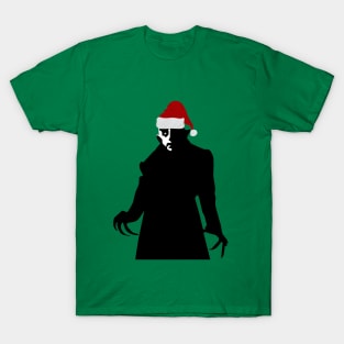 christmas santa claus vampire nosferatu T-Shirt